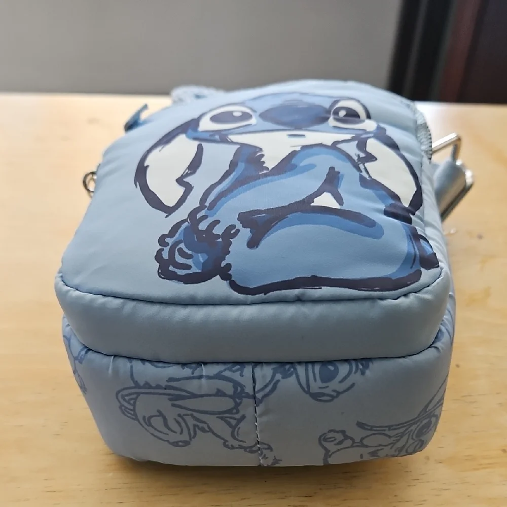 Primark at Disney Stitch Character Crossbody Bag - Light Blue - Picture 5 of 15